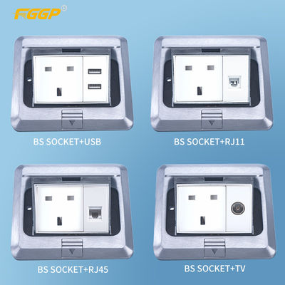 16a 250v Max. ISO Floor Socket Box Pop Up Type IP44